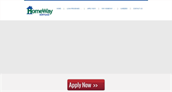 Desktop Screenshot of homewaymortgage.com